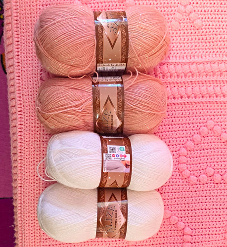 Alize angora gold simli - gold,