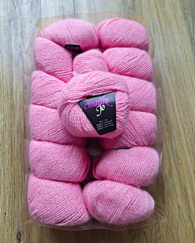 Wunderschöne rosa angorawolle - rosa,