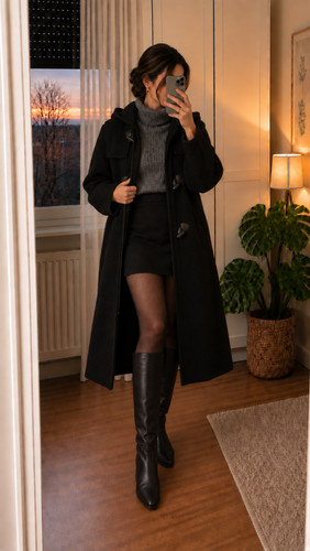 Dinomoda dufflecoat wollmantel - dinomoda,
