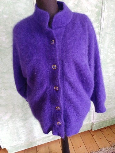 Damen strickjacke lila m - damen,