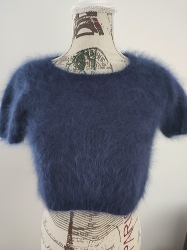 Pullover angora court crop - court,