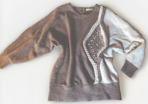 Angora pullover elegant - pullover, gr.l