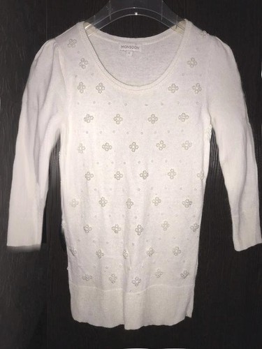 Women monsoon sweater white - monsoon,