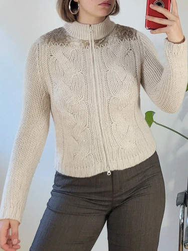 Oui strickjacke damen - strickjacke, y2k