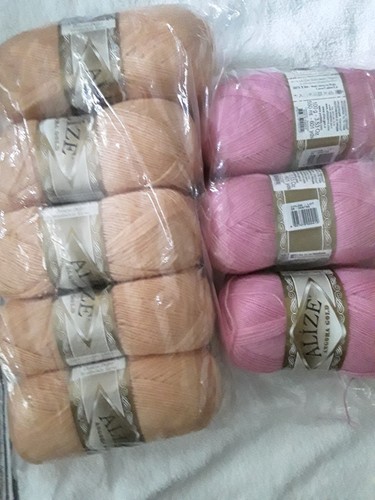 Wollpaket 800g alize neu - wollpaket,