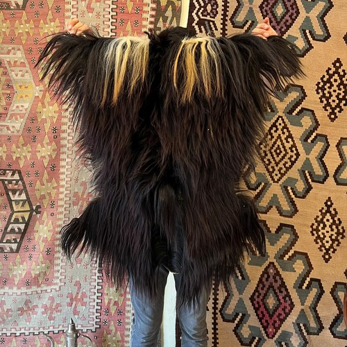 Natürlicher angora ziegenfell - natürlicher,
