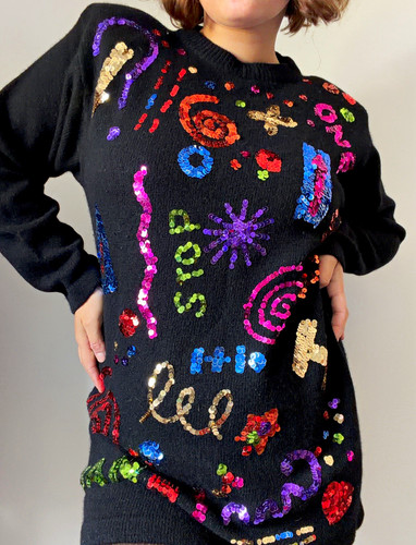 Damen vintage strickpullover - damen,