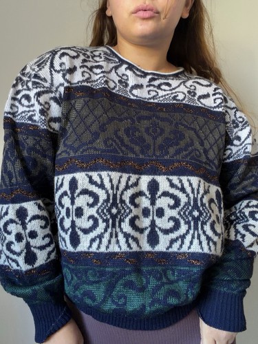 Vintage strickpullover damen - vintage,