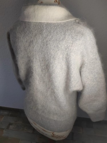 Angora pullover grau m - pullover, gr