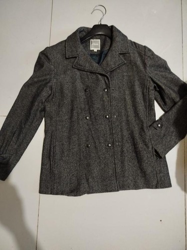 Women etam coat grey - coat, angora