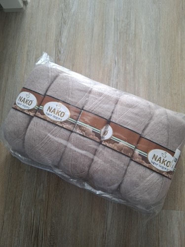 Nako super angora neu - super, 5x100g