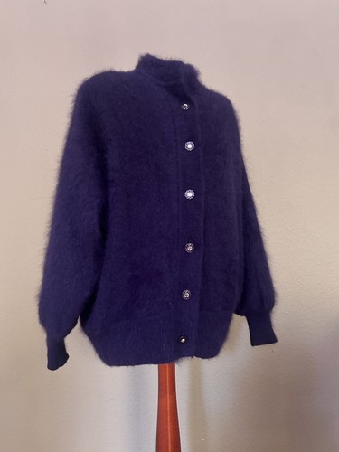 Flauschige angora jacke - angora,