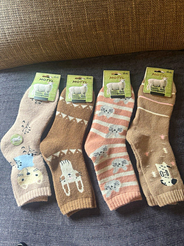 Motyl damen socken angora - damen,