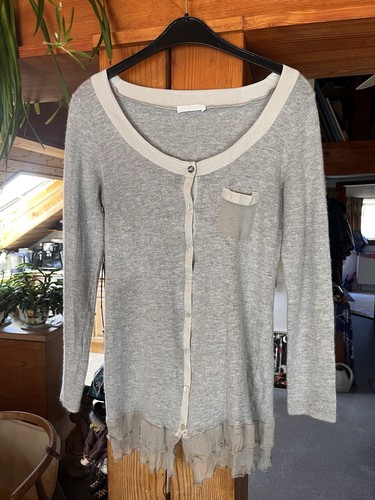 Strickjacke angora chiffon - 40,