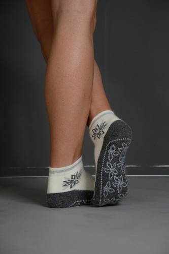 Angora wollsocken fußwärmer - angora,