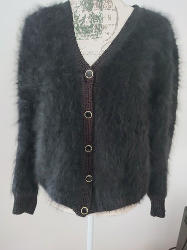 Strickjacke gilet angora - gilet,