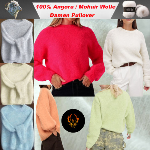 Rundhals damen pullover - rundhals,