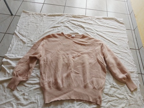 Pullover vintage rosa mit - pullover,