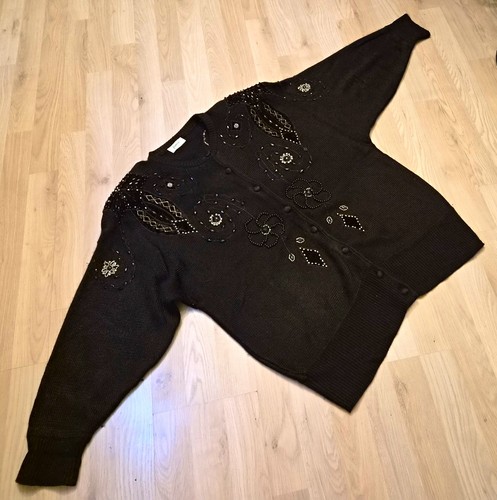 Vintage strickjacke oversize - vintage,