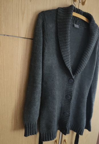 Strickjacke damen grau - strickjacke, 40-42,